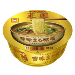 토요수산 마루짱 세이멘 향미마로 미소(부드러운 간장)_컵라면 라멘