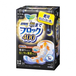 로리에 초 흡수가드 400 날개형 40cm 12입_위생용품 생리대