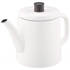 노다 법랑 주전자 1.5L 흰색
