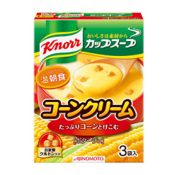 아지노모토 쿠 노르 컵 스프 콘 크림 (3 봉지 입) 1 상자