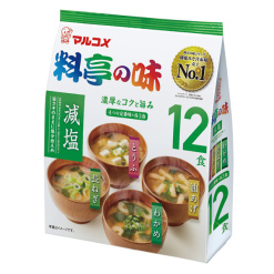 마루코메 요정의 맛 된장국 저염 12 식