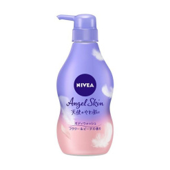 니베아 엔젤 스킨 바디 플라워 & 복숭아의 향기 펌프 480ml