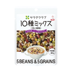 큐피 샐러드 클럽 10 종 혼합 (콩과 곡물)