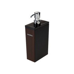 WOODY(우디)디스펜서 샴푸 700ml (블랙x월넛 타입)