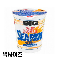 닛신 컵누들 해물맛 빅사이즈 104g 일본컵라면