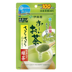 오이오차 녹차 차잎 가루 80g_일본녹차