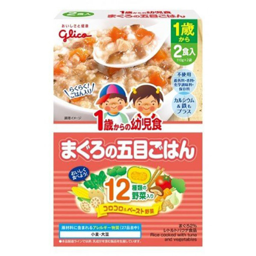 1세부터유아식참치오목밥110g×2