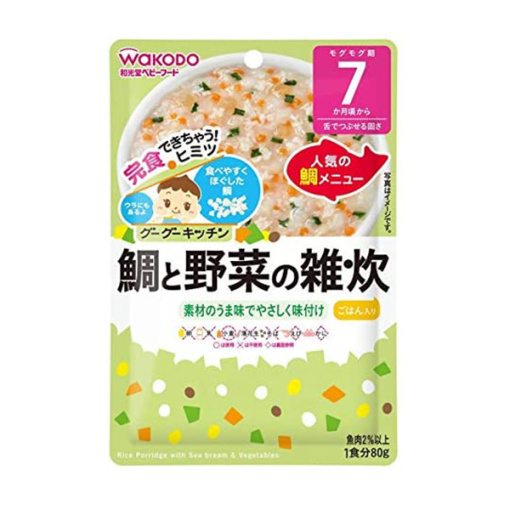 구구주방도미와야채죽80g