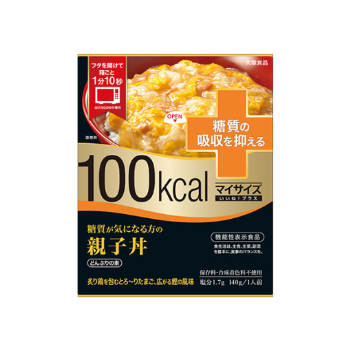 내 크기 플러스 당질이 걱정되는 사람의 덮밥 140g