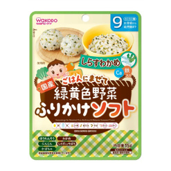 녹황색야채뿌려소프트멸치미역15g
