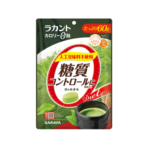 라 칸토 칼로리 제로 깊은녹차 캔디 60g