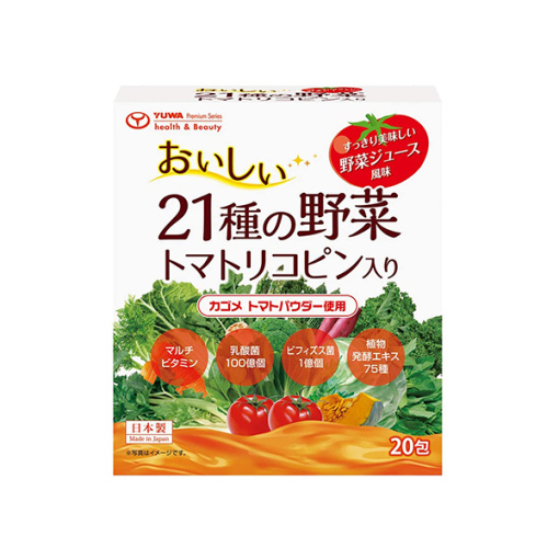 맛있는 21 종의 야채 토마토 리코펜들이 3g × 20 포