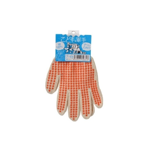 미끄럼 방지 레드 아동용 작업 장갑 s