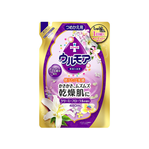보습 목욕 액체 울 모어 크림 플로랄 교체 480ml