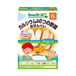 빈스타쿠아기간식칼슘6가지야채센베이2매x5봉지