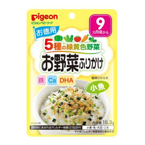 아기야채뿌려작은물고기이득용153g