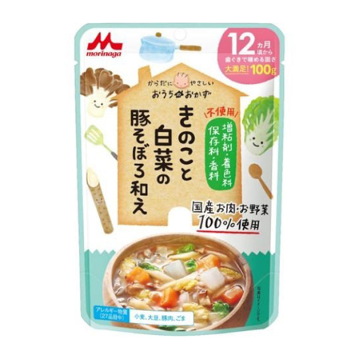 집반찬버섯과배추돼지간고기무침100g