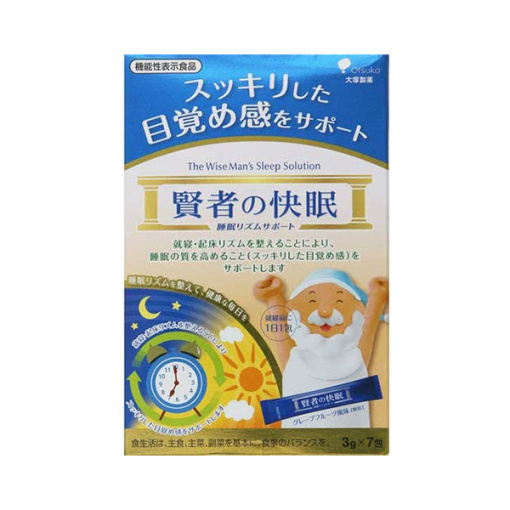 현명한 사람의 쾌면 수면 리듬 서포트 3g×7포