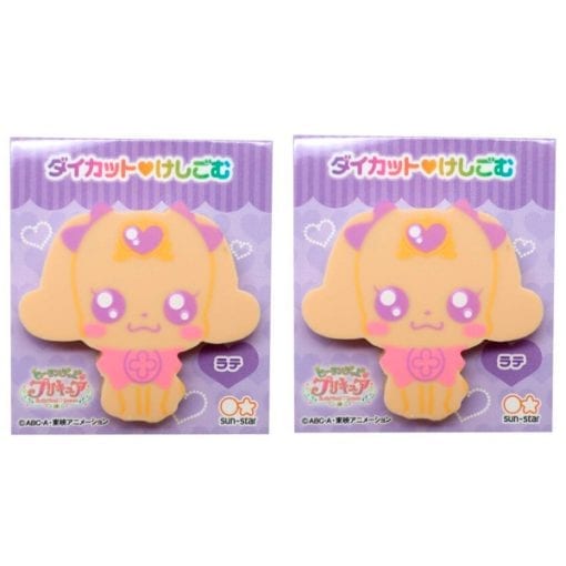 4580432314754 히린구프리큐어 다이 컷 지우개 라떼 2개1세트