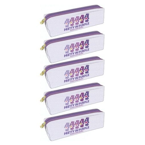 563 케어 베어 필통 슬림 바이올렛제5탄 5개1세트