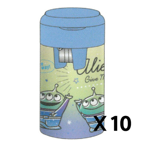 614 디즈니 토이스토리 원통 샤프너 에일리언 10개1세트