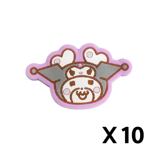 631 허니웍스 × 마이 멜로디 마그넷츠 곰돌이 원형 페이스 10개1세트