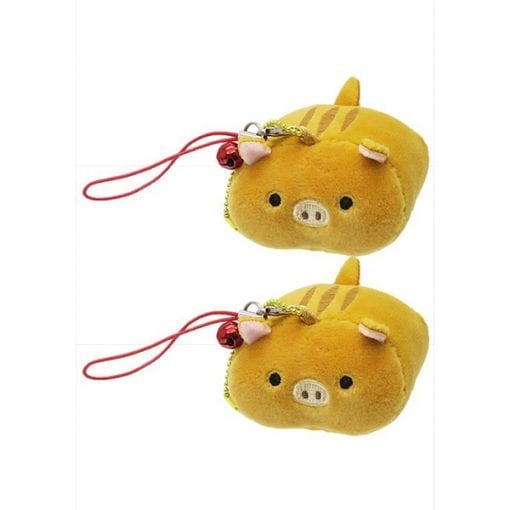 82우리보우 가지고 여덟 미니 인형 멧돼지 2개1세트