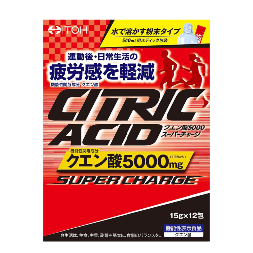 구연산 5000 슈퍼차지 180g 15g x 12포