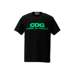 꼼데가르송 반팔티 cdg 로고 남녀공용 면100 티셔츠 일본매장 그린s