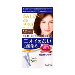 다리야 일본 살롱드프로 염색크림백발용 염색 크림 5e깊이있는 우아한 브라운