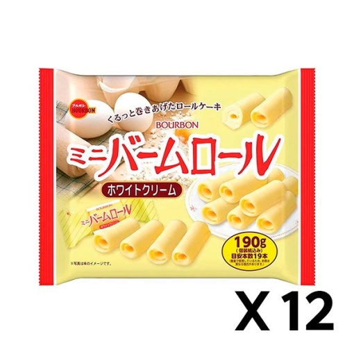 미니밤 롤 화이트 밤 190g 12개 세트