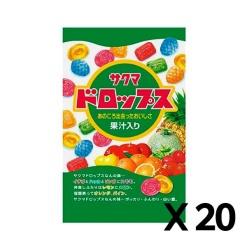 봉지 드롭스 110g 20개 세트