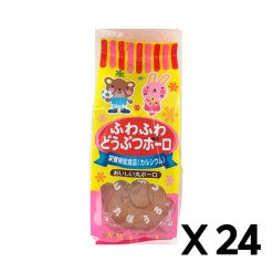 푹신푹신 동물 보로 ca 8 장 24개 세트