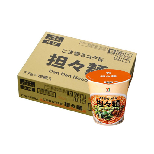 세븐 프리미엄 탄탄면 77g 1케이스 12개입