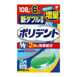 신 더블 세정 폴리덴트 증량품 108정+6정