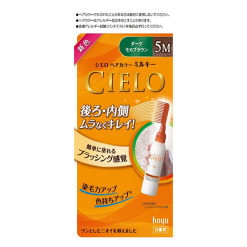 시에로 헤어 컬러 EX 밀키 5 M 다크 모카 브라운 50g + 75ml