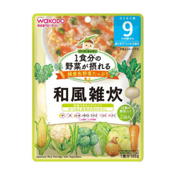 1식분의 야채를 섭취할 수 있는 구구 키친 일본식 잡밥 100g