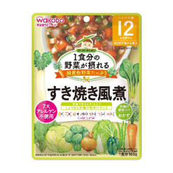 1식분의 야채를 섭취할 수 있는 구구 키친 스키야키 풍미 100g