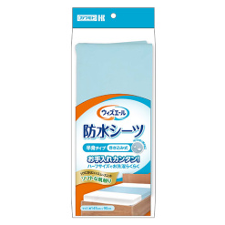 위즈에일 방수 시트 반신 타입 레귤러 하프 사이즈 블루 1장
