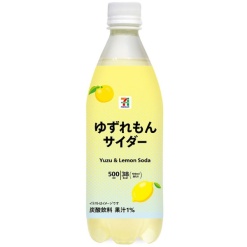 세븐일레븐 유자레몬 사이다 500ml