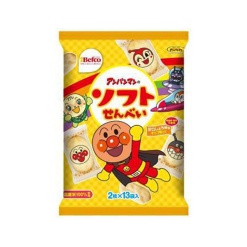 쿠리야마 호빵맨 소프트 센베이 26장입
