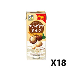 기꼬만 마카다미아 밀크 오리지널 200ml X 18세트