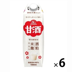 모리나가 감주/아마자케 칠드 감주음료 1000ml X 6세트