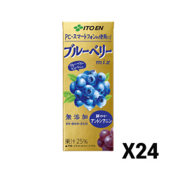 이토엔 블루베리 포도 mix 과즙음료 200ml X 24세트