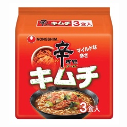 농심 신라면 김치 3봉입 360g