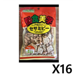 코쇼쿠비카쿠 참깨 크래커와 땅콩 X 16세트