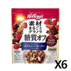 일본 켈로그 통째로 그래놀라 당질 오프 X 6세트