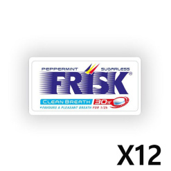 프리스크 페퍼민트 X 12세트
