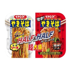마루카식품 페양구 초곱빼기 야키소바 하프&하프 아주 매운맛 235g