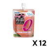 오리히로 곤약젤리 스탠딩 칼로리 제로 백도 x 12개 세트